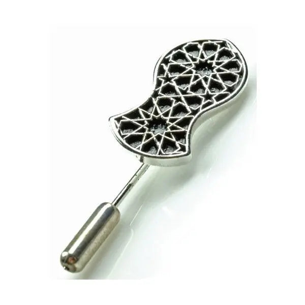 The Sandal Hijab Pin Silver UNS Fine Crafts