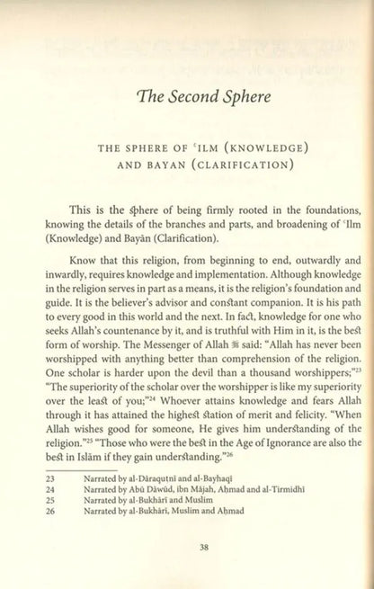 The Spheres of Islam, Iman, Ihsan & Irfan