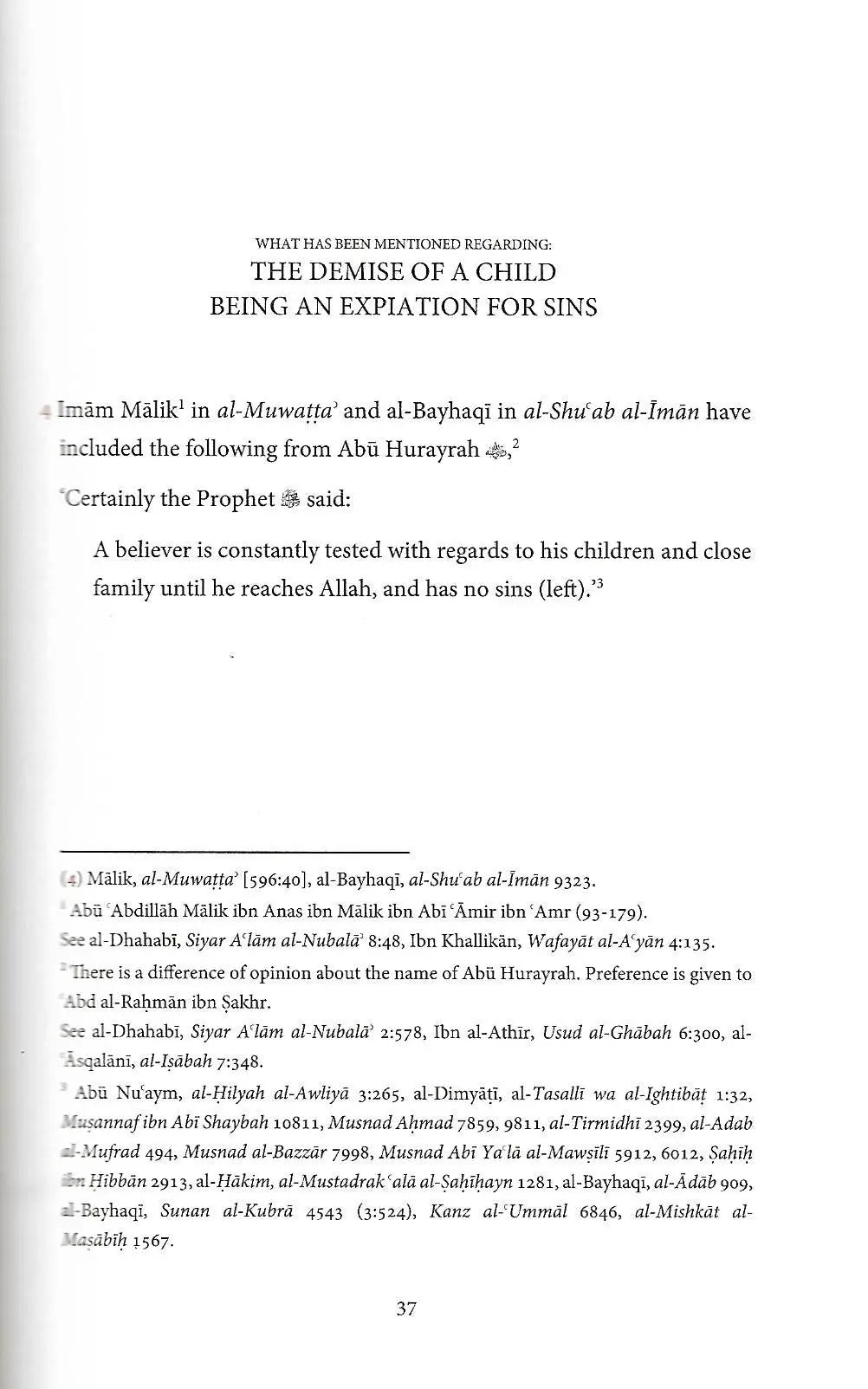 The Virtue of Remaining Steadfast When losing a Child