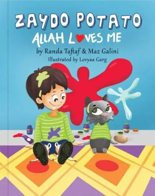 Zaydo Potato: Allah Loves Me by Randa Taftaf book cover