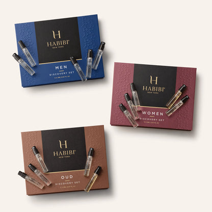 Men's, Women's & Oud Sample Sets - Mecca Books
