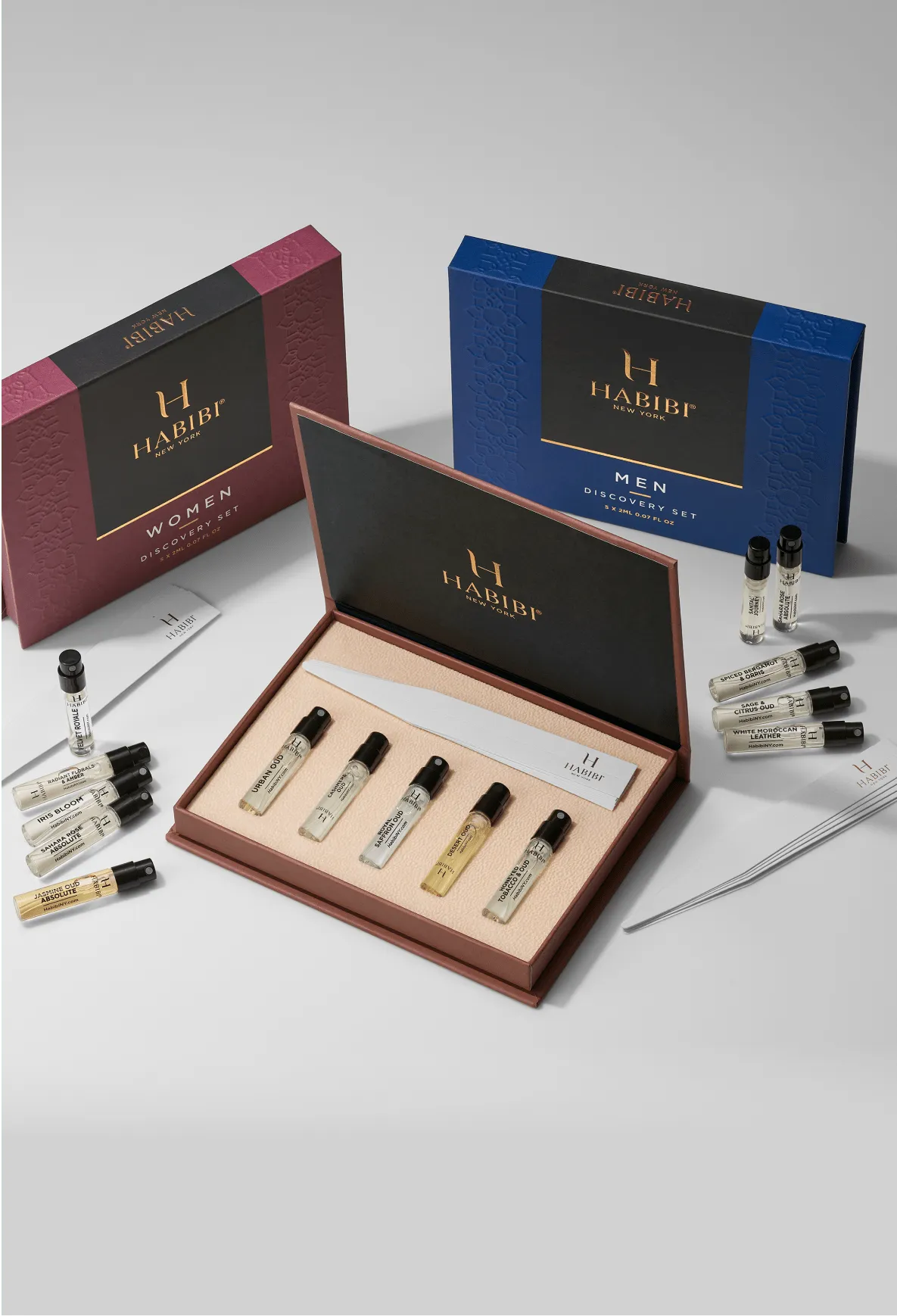 Men's, Women's & Oud Sample Sets - Mecca Books