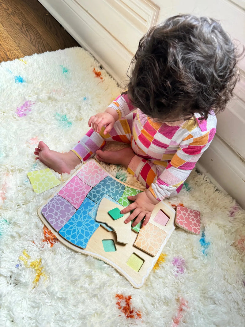 Prayer Rug SPATIAL REASONING Puzzle book cover