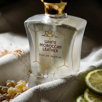 White Moroccan Leather