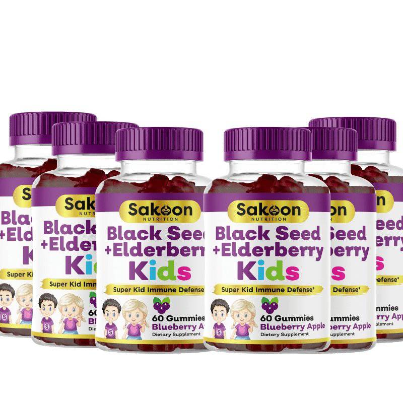 Kids Black Seed + Elderberry Gummies