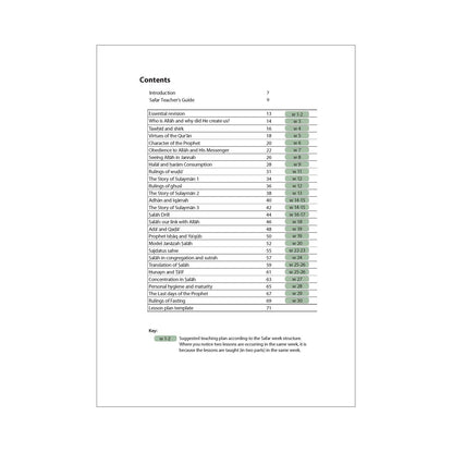 Safar Teacher's Guide for Islamic Studies: Level 6