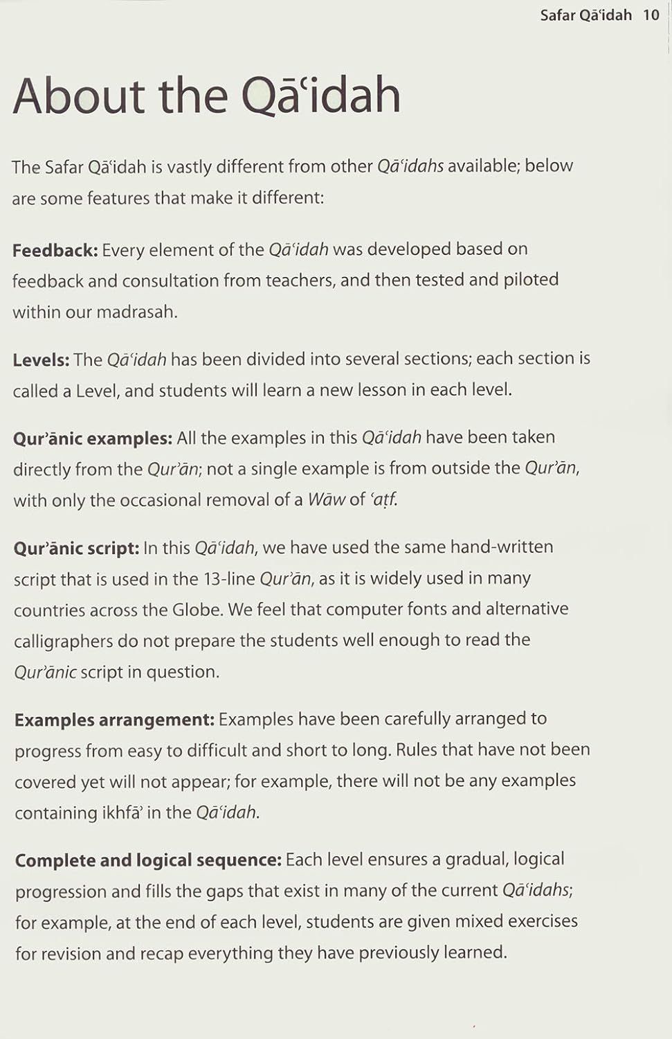 Complete Qa'idah – Learn to Read Series