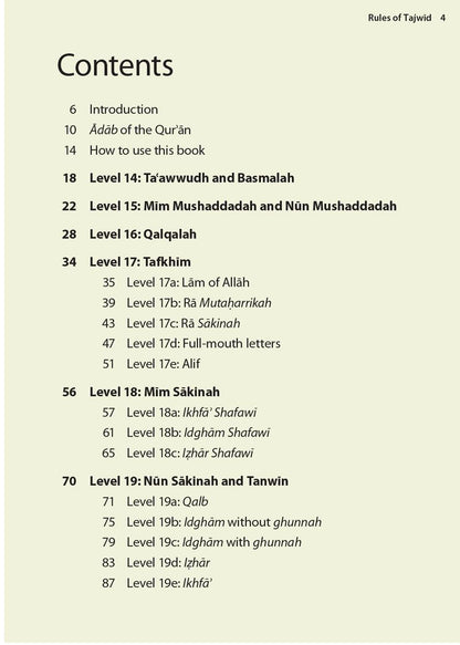 Rules of Tajwid (Madinah Script) – Safar Learn to Read Series