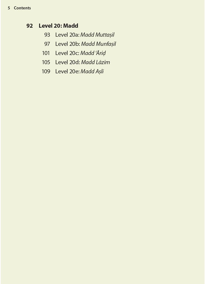 Rules of Tajwid (Madinah Script) – Safar Learn to Read Series