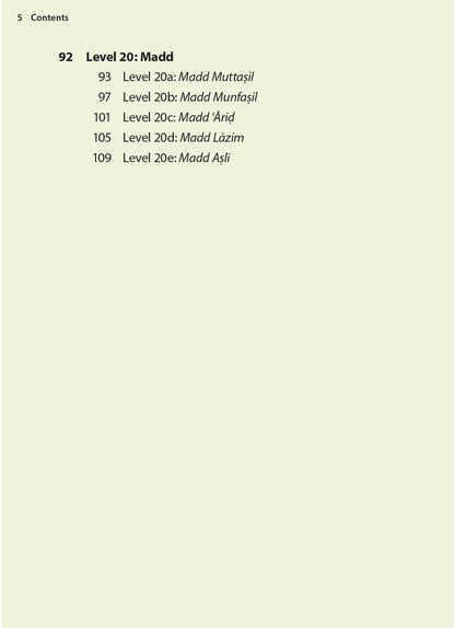 Rules of Tajwid (Madinah Script) – Safar Learn to Read Series