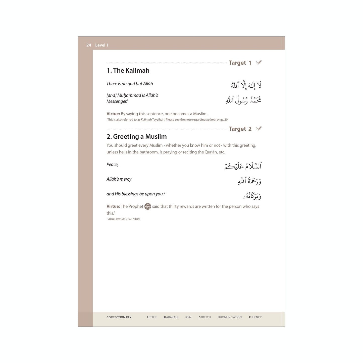 Essential Duas and Surahs: Book 1 (Memorisation) – Learn by Heart Series