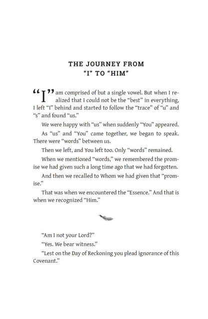 Stories from the Thirty Birds • From “I” to Him