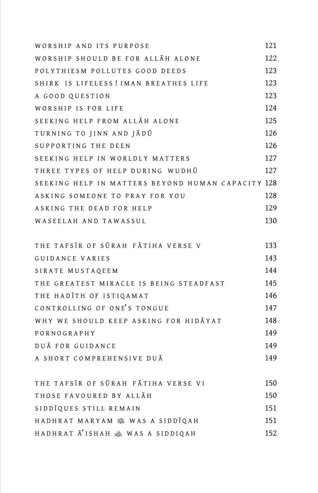 The Tafsir of Surah Fatiha: Commentary of Surah Fatiha (The Opening Chapter of the Glorious Qur'an)