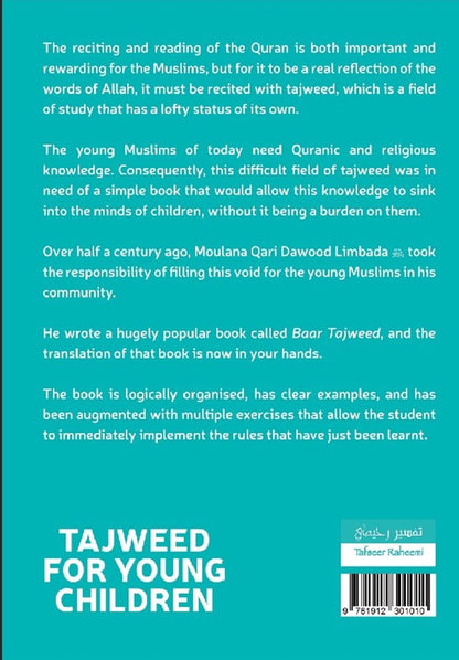 Tajweed For young Children – A Translation of Baar Tajweed