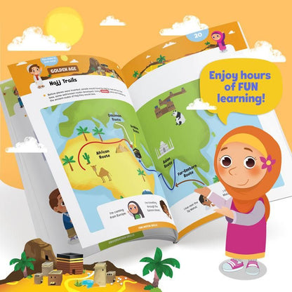 Hajj & Umrah Activity Book (Big Kids)