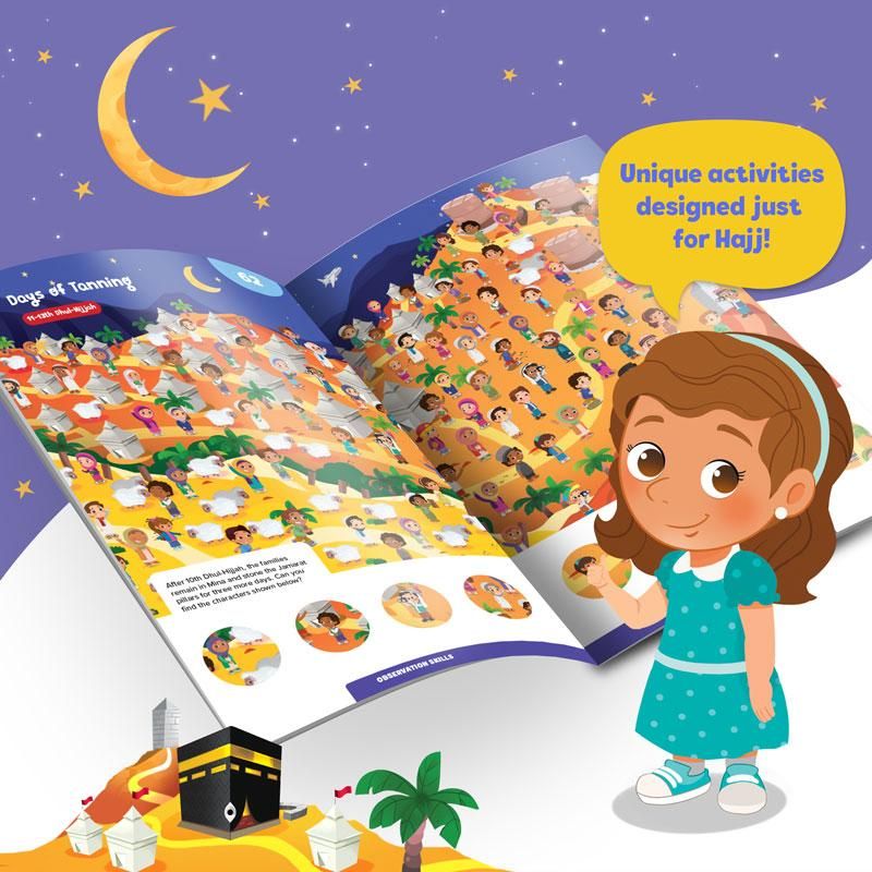 Hajj & Umrah Activity Book (Big Kids)