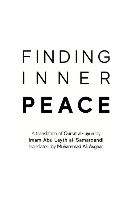 FINDING INNER PEACE